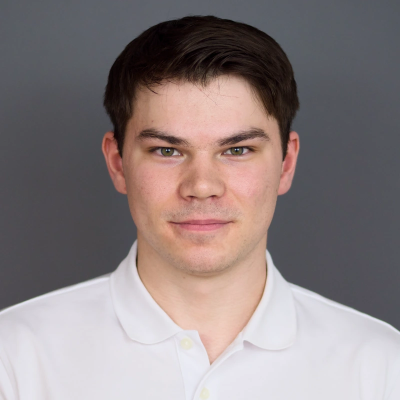 Auszubildender Philipp Bettinger